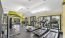 Fitness center with exercise equipment